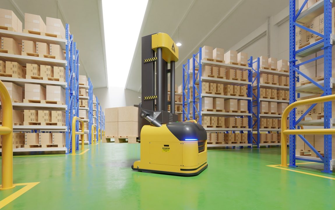 AGV Forklift Trucks-Transport More with Safety in warehouse.